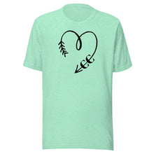 Load image into Gallery viewer, Cross Country Heart T-shirt
