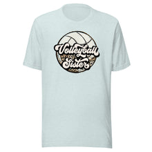 Load image into Gallery viewer, Leopard Volleyball Sister T-shirt
