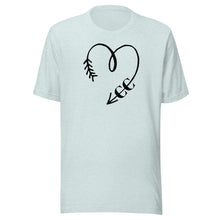 Load image into Gallery viewer, Cross Country Heart T-shirt
