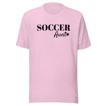 Load image into Gallery viewer, Soccer Aunt T-shirt
