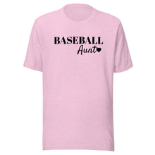 Load image into Gallery viewer, Baseball Aunt T-shirt
