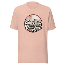 Load image into Gallery viewer, Baseball Grandma Leopard T-shirt
