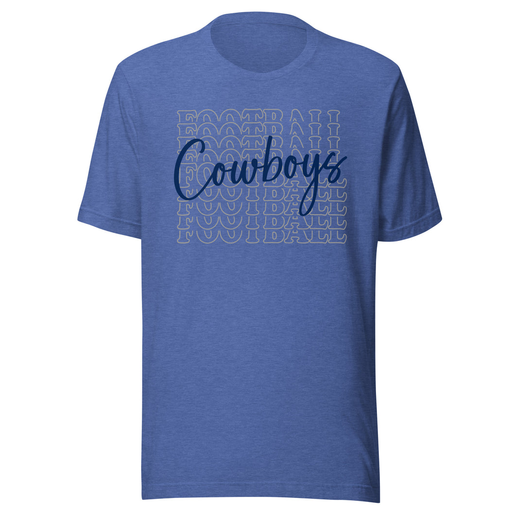 Dallas Cowboys Stack T-shirt(NFL)