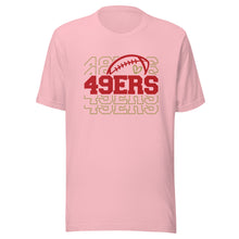 Load image into Gallery viewer, 49ers Stacked T-shirt(NFL)
