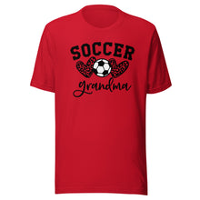 Load image into Gallery viewer, Soccer Grandma Heart T-shirt
