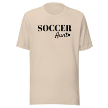 Load image into Gallery viewer, Soccer Aunt T-shirt
