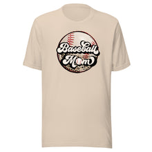 Load image into Gallery viewer, Baseball Mom Leopard T-shirt
