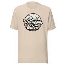 Load image into Gallery viewer, Leopard Volleyball Sister T-shirt
