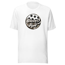 Load image into Gallery viewer, Leopard Soccer Aunt T-shirt
