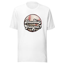 Load image into Gallery viewer, Baseball Grandma Leopard T-shirt
