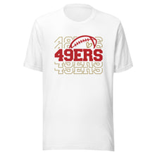 Load image into Gallery viewer, 49ers Stacked T-shirt(NFL)
