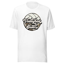 Load image into Gallery viewer, Leopard Volleyball Sister T-shirt
