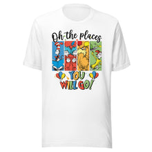 Load image into Gallery viewer, The Places You Will Go Dr. Seuss T-shirt
