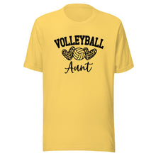 Load image into Gallery viewer, Volleyball Aunt Heart T-shirt
