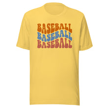 Load image into Gallery viewer, Baseball Color Wave T-shirt
