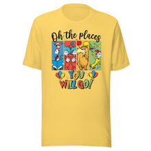 Load image into Gallery viewer, The Places You Will Go Dr. Seuss T-shirt
