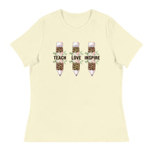 Load image into Gallery viewer, Teach Love Inspire T-shirt
