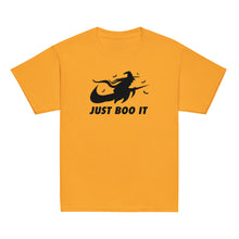 Load image into Gallery viewer, Just Boo It Halloween Youth T-shirt
