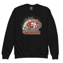 Load image into Gallery viewer, 49ers Splatter Youth Sweatshirt(NFL)
