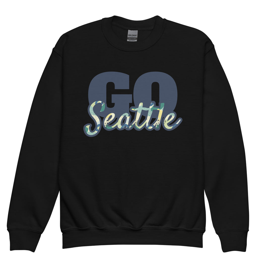 Go Seahawks Youth Sweatshirt(NFL)