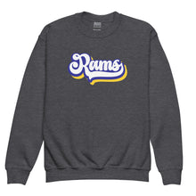 Load image into Gallery viewer, Rams Retro Youth Sweatshirt(NFL)
