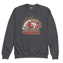 Load image into Gallery viewer, 49ers Splatter Youth Sweatshirt(NFL)
