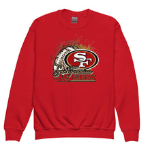 Load image into Gallery viewer, 49ers Splatter Youth Sweatshirt(NFL)
