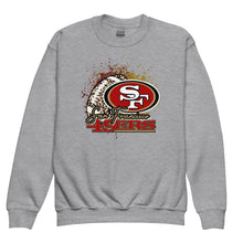 Load image into Gallery viewer, 49ers Splatter Youth Sweatshirt(NFL)
