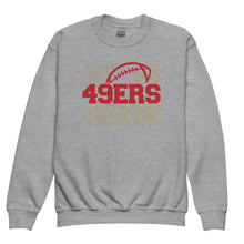 Load image into Gallery viewer, 49ers Stacked Youth Sweatshirt(NFL)
