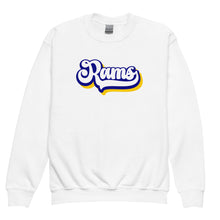 Load image into Gallery viewer, Rams Retro Youth Sweatshirt(NFL)
