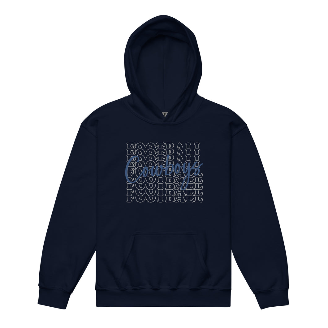 Cowboys Stack Youth Hoodie(NFL)