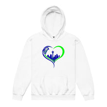 Load image into Gallery viewer, Seahawks Heart Youth Hoodie(NFL)
