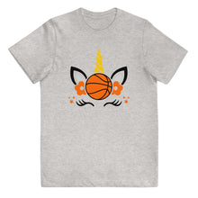 Load image into Gallery viewer, Unicorn Basketball Youth T-shirt
