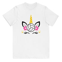 Load image into Gallery viewer, Unicorn Volleyball Youth T-shirt
