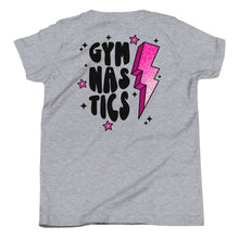 Load image into Gallery viewer, Gymnastics Lightning Youth T-shirt
