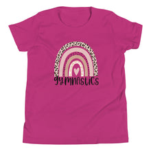 Load image into Gallery viewer, Gymnastics Rainbow Youth T-shirt
