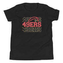 Load image into Gallery viewer, 49ers Stacked Youth T-shirt(NFL)

