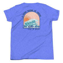 Load image into Gallery viewer, Testing The Water Swim Youth T-shirt
