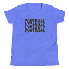 Load image into Gallery viewer, Football Wave Youth T-shirt
