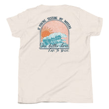 Load image into Gallery viewer, Testing The Water Swim Youth T-shirt
