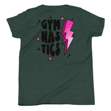 Load image into Gallery viewer, Gymnastics Lightning Youth T-shirt
