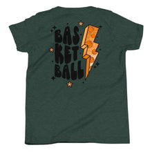 Load image into Gallery viewer, Basketball Lightning Youth T-shirt
