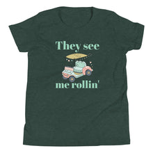 Load image into Gallery viewer, They See Me Rollin&#39; Golf Youth T-shirt
