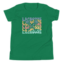 Load image into Gallery viewer, Multicolor Lacrosse Wave Youth T-shirt
