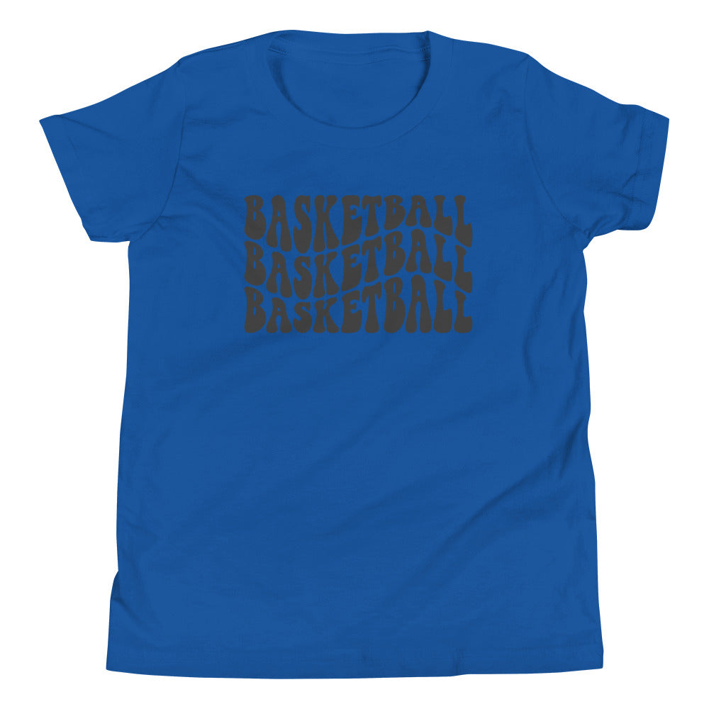 Basketball Wave Youth T-shirt