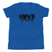 Load image into Gallery viewer, Love Tennis Youth T-shirt
