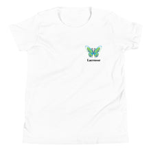 Load image into Gallery viewer, Butterfly Lacrosse Youth T-shirt
