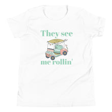 Load image into Gallery viewer, They See Me Rollin&#39; Golf Youth T-shirt
