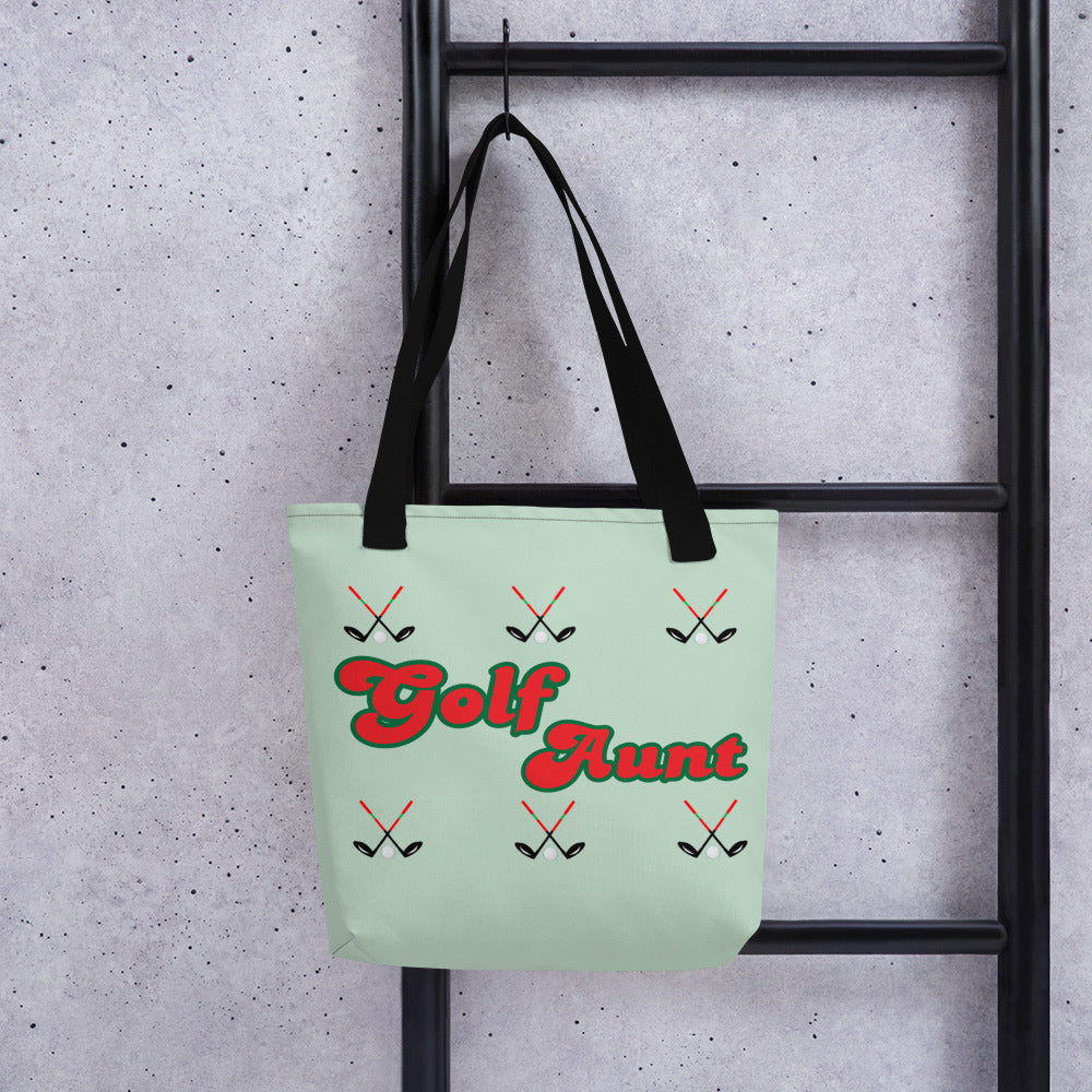 Golf Aunt Tote Bag