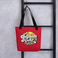 Load image into Gallery viewer, Softball Aunt Tote bag
